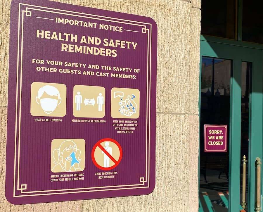 theme park therapy disneyland covid regulations
