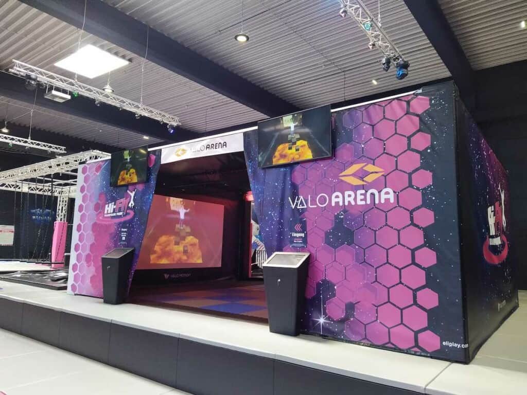 ValoArena installed at Hi-Fly Trampoline park in Germany