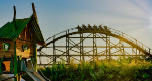 coaster at Majaland Kownaty